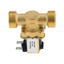 3/4”1/2” DC 24V AC 220V DC12V Electric Solenoid Magnetic Valve Normally Closed Brass For Water Control