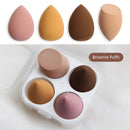 Makeup Sponge Professional Cosmetic Puff Multiple sizes For Foundation Concealer Cream Make Up Soft 2-8pcs Sponge Puff Wholesale