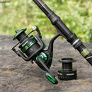 2022 High Speed Double Spool Spinning Fishing Reel 5.1:1/5.2:1 Gear Ratio Carp Fishing Reels Left/Right Hand Fishing Reel Wheels