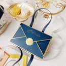 StoBag 5pcs Bronzing Portable Paper Box Leather Portable Rope Chocolate Candy Packaging Birthday Party New Year Gift Decoration