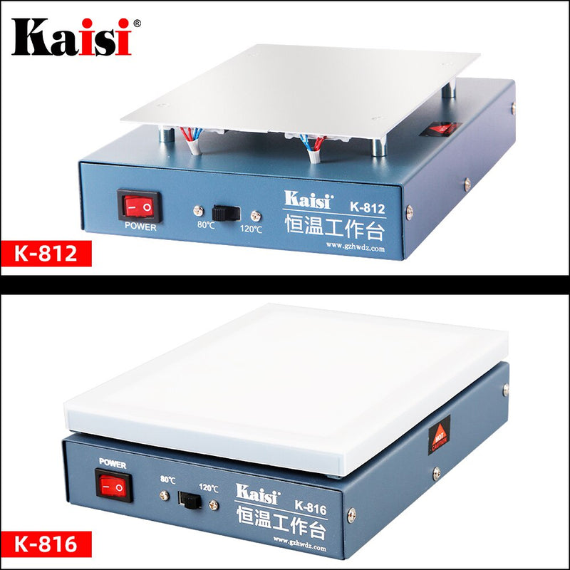 Kaisi LCD Screen Separator Heating Platform 110/220V Glass Removal Smooth Plate Screen Separator Lcd Repair Machine