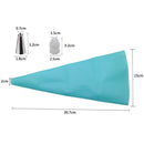 8/26pcs/set Silicone Pastry Bag Kitchen Accessories DIY Icing Piping Cream Pastry Bag With 6 Nozzle Sets Cake Decorating Tools