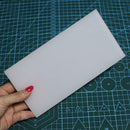 20x10cm PVC White Rubber Mallet Mat Leather Craft Tools For Cutting Punching Stamp Desktop protection safety mat