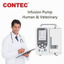Infusionspumpe CONTEC SP750 Echtzeitalarm Großes LCD-Display Human-/VET-Verwendung Veterinärmedizin