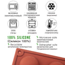 Chocolate Sphere Mold Half Ball Mold Hemisphere Shape Silicone Chocolate Cake Mousse Dessert Baking Pastry Bakeware