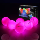Crestgolf Flashing Golf Ball Night Glow Flash Light Glow LED Golf Ball-Seis colores para su elección