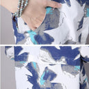 Lotus Blossom Linen Heritage Blouse