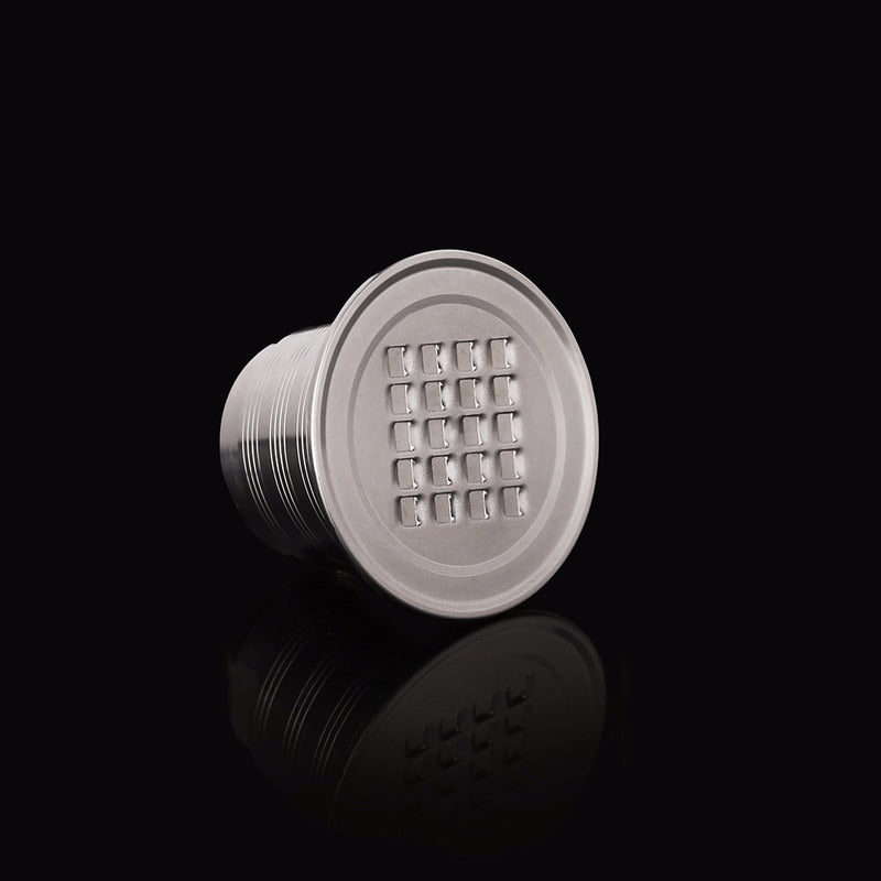 Nespresso Refillable Coffee Capsule Stainless Steel Coffee Tamper Reusable Coffee Pod Business Birthday Coffeeware Gifts