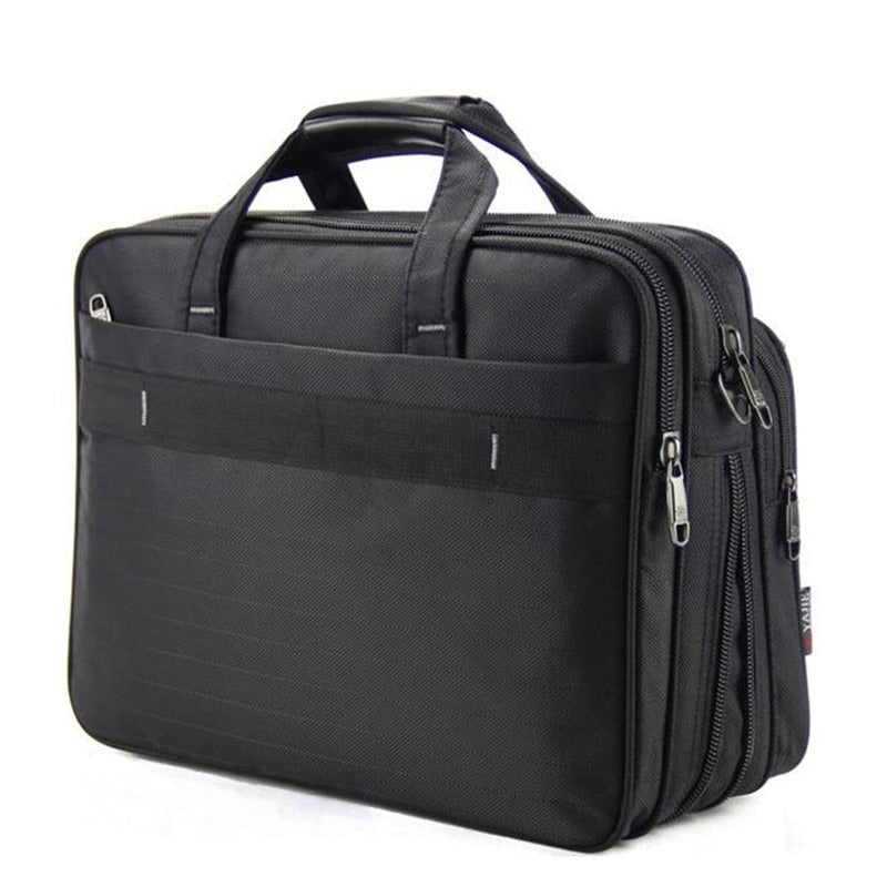 Bolsos para ordenador portátil para hombre, bolso de un solo hombro de gran capacidad, maletín de negocios a la moda para hombre, marca de 15 "para HP, DELL, Lenovo, Apple, Acer, Asus