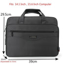 OYIXINGER Men Briefcase Laptop Bags Good Nylon Cloth Multifunction Waterproof 15.6" Handbags Business Shoulder Men&