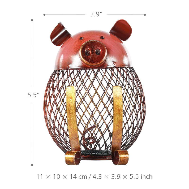 Piggy Bank pig Children Toy Bank Iron Coin bank Money bank moneybox Cash Saving Box new year gift For kids money box home decor