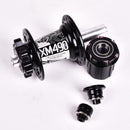 Koozer XM490 Hubs 4 rodamientos MTB Mountain Bike Hub delantero trasero QR o Thru 28/32/36 agujeros disco freno bicicleta Hub 8 9 10 11 12 velocidades