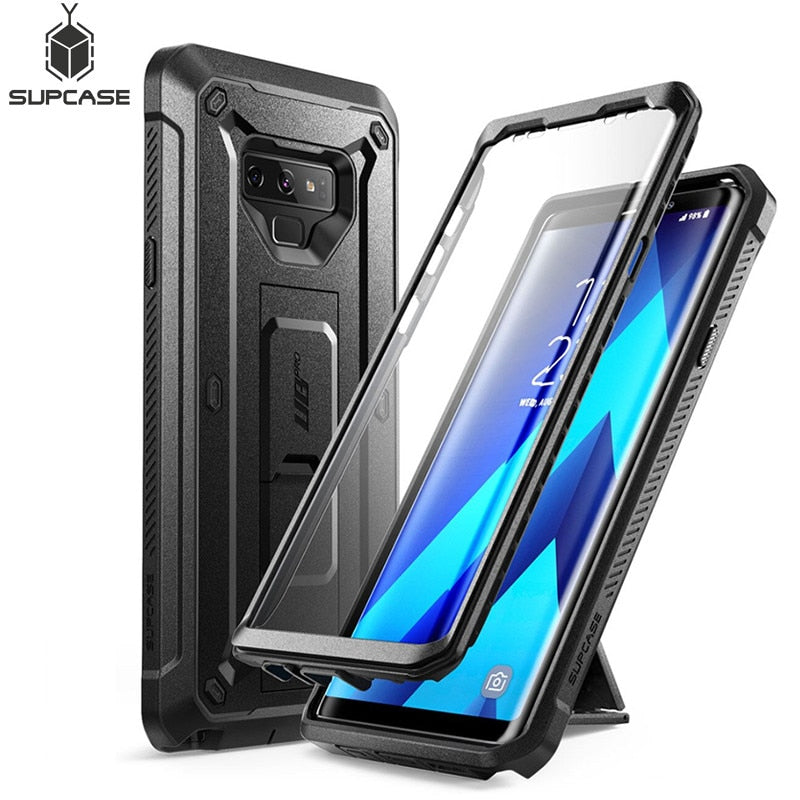 SUPCASE para Samsung Galaxy Note 9 Funda UB Pro Funda resistente de cuerpo completo con protector de pantalla incorporado y soporte