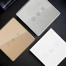 Gold/Silver Led Dimmer Wifi Switch Smart Life/Tuya Touch Control Stepless 400W With Bulb Compatible Works Alexa Google Assistant