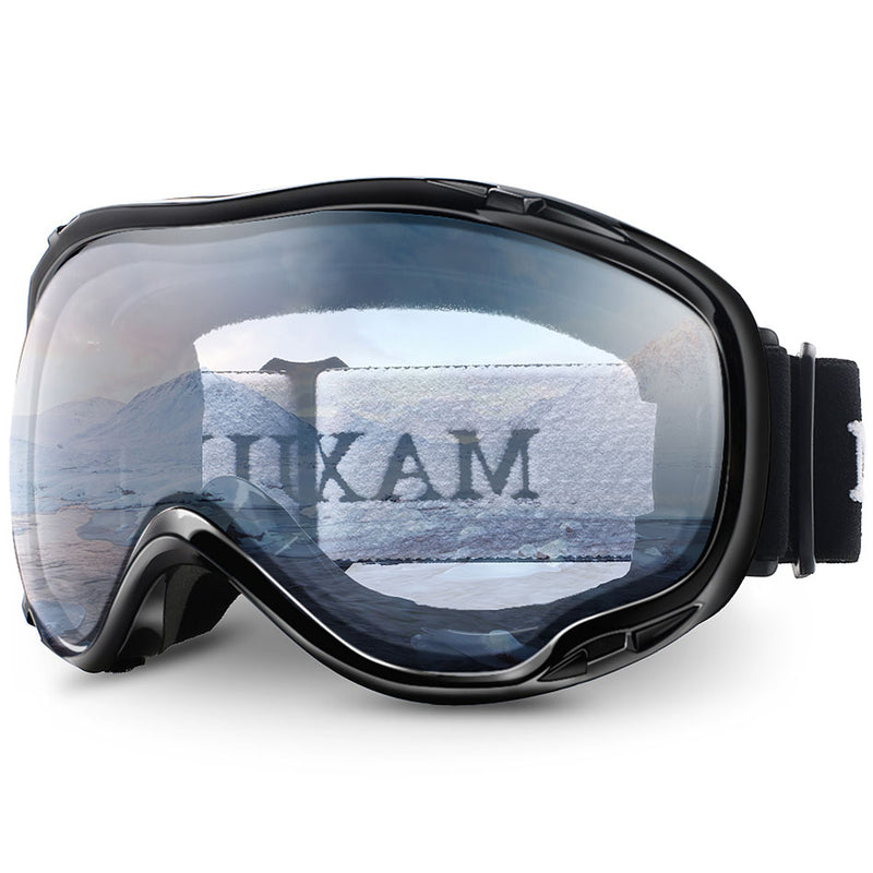MAXJULI Ski Googles Protección UV Gafas de nieve antivaho para hombres, mujeres, jóvenes M1