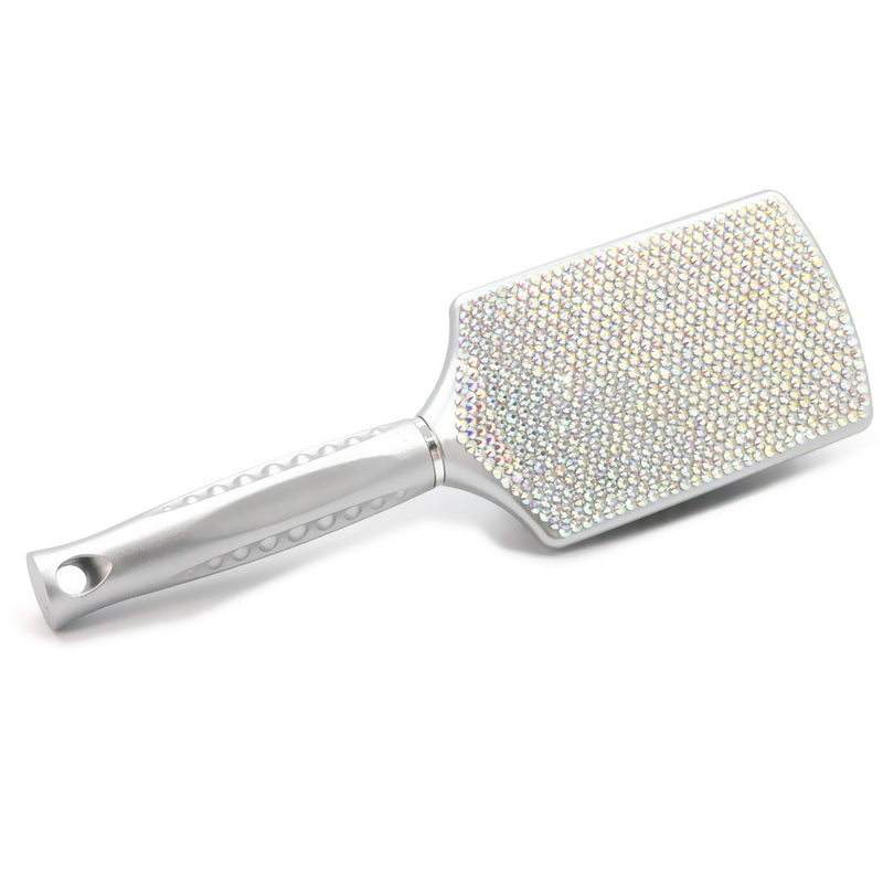 Electric Straightening Comb Rhinestone Detangling Straightener Brush Cepillo Alisador Pelo rectificador Cepillo para el pelo