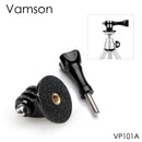 Vamson para GoPro Accesorios Adaptador Convertidor Montaje Monopod Trípode Soporte Adaptador para Go Pro Hero 10 9 8 7 6 para yi VP101