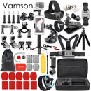 Vamson for Gopro 10 9 Accessories set for go pro hero 9 8 7 6 5 kit mount for Insta for DJI Osmo Action for yi 4k for eken VS84