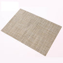 WHQ, 4 Uds., manteles individuales de 40x30cm de PVC, tapete para mesa de comedor, almohadillas para cuencos de disco, posavasos, mantel impermeable, almohadilla antideslizante moderna