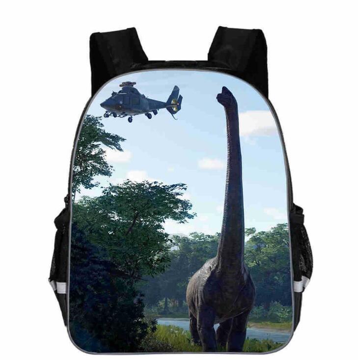 11-16inch Popular Animal Printing Dinosaur Backpack For Kids Jurassic World Fallen Kingdom Bags For Girls Boys Children School