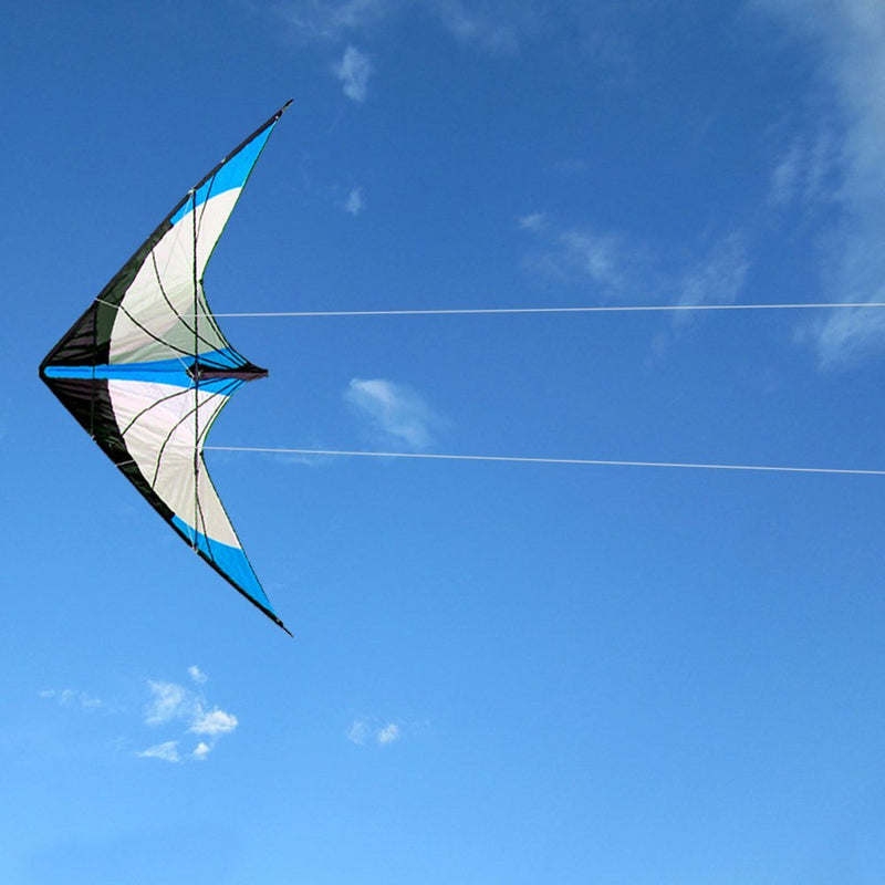 Cometas acrobáticas de doble línea de 48/72 pulgadas para deportes divertidos al aire libre para adultos, cometa potente con asa y línea, buen vuelo