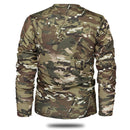 Mege Brand Clothing New Autumn Spring Men Long Sleeve Tactical Camouflage T-shirt camisa masculina Quick Dry Military Army shirt