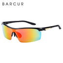 BARCUR Sports Eyewear Aluminium Sunglasses Men Polarized Sun glasses Women glasses Anti-Reflective shades oculos de sol feminino