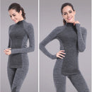 New Brand Tracksuit Thermal Underwear Women Winter Fast Dry High Elastic Long Underwear Heat Pack Women Warm Two Piece Set