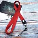 Correas para teléfono móvil, Clip de Metal, cuerda para colgar en el cuello, cordón para llaves para iPhone, cámara, soporte USB, tarjeta de identificación, soporte para placa de identificación