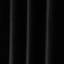 Modern Black Shower Curtains Waterproof Fabric Solid Color Bath Curtains For Bathroom Bathtub Large Wide Bathing Cover 12 Hooks