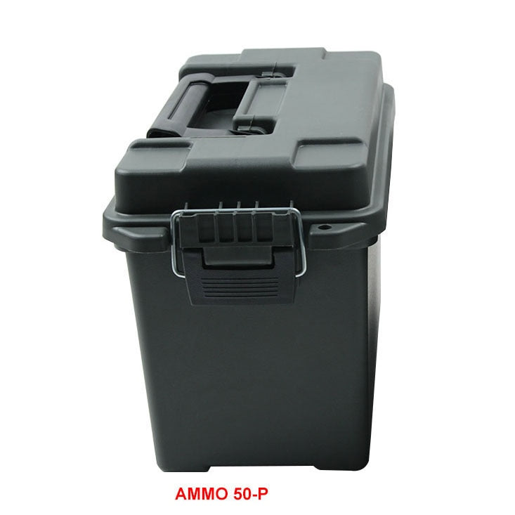 Plastic Ammo Box Military Style Storage Ammo Can Lightweight High Strength Ammo Accessory Crate Storage Case Tactical Bullet box