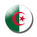 People's Democratic Republic of Algeria Flag 30MM Fridge Magnet Glass North African countries Refrigerator Magnetic Stickers