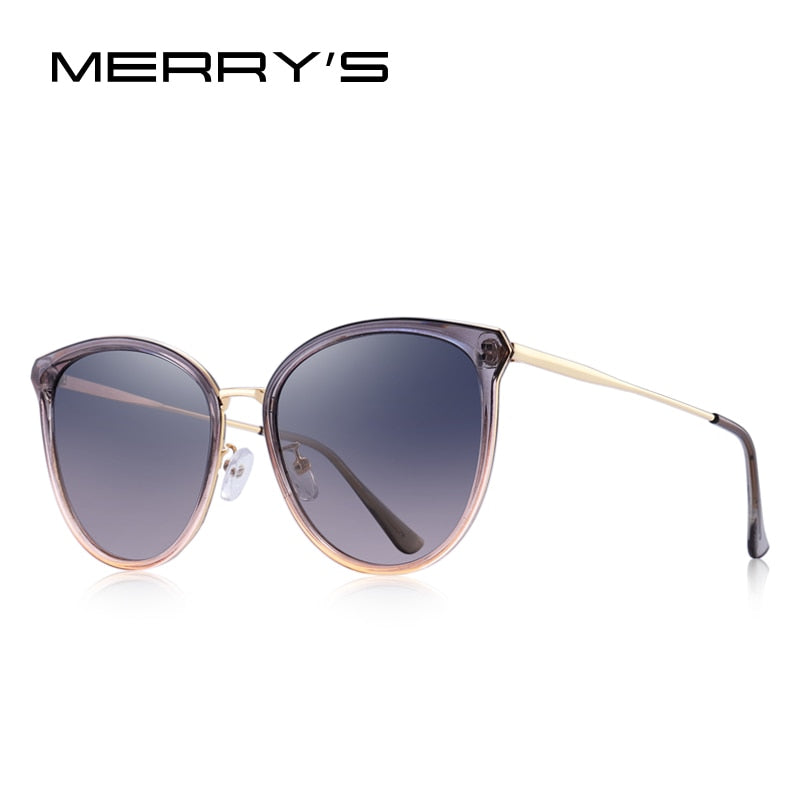 MERRYS DESIGN Women Fashion Cat Eye Polarized Sunglasses Ladies Luxury Brand Trending Sun glasses UV400 Protection S6305