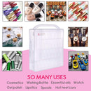 MAKARTT Professional Nail Polish Holder Organizer for 36 / 60 Bottles with Large Separate Compartment for Tools  Storage Box