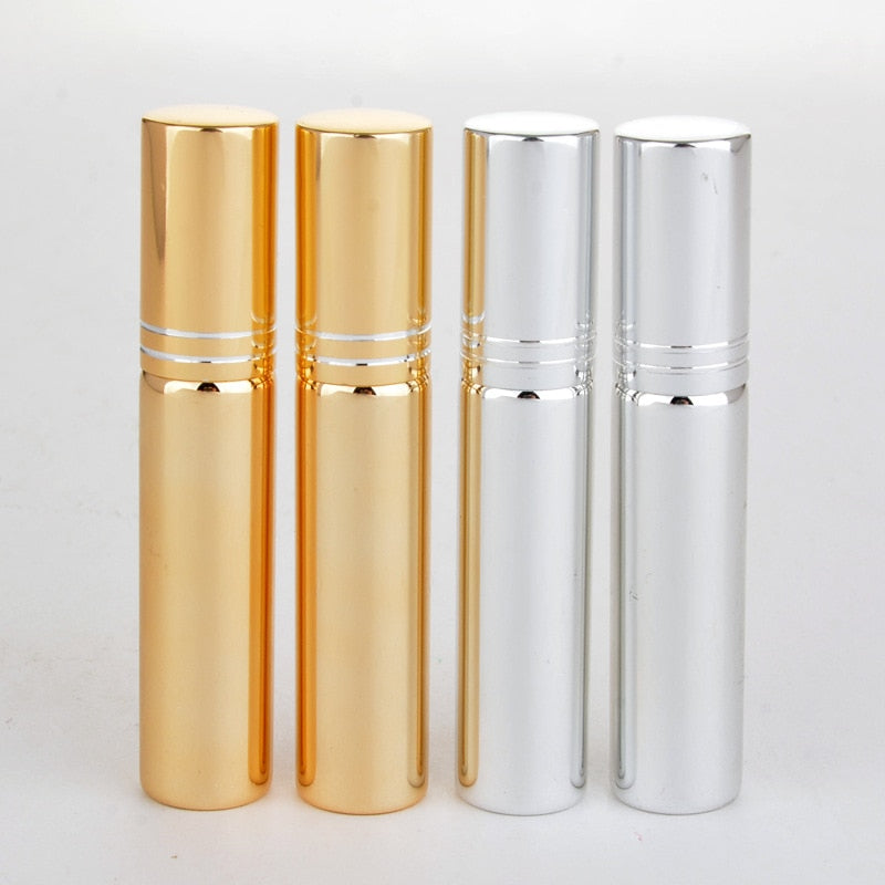 20pcs/lot 10ML Glass UV Perfume Bottle Atomizer Portable Parfum Cosmetic Container Refillable Bottles Wholesale