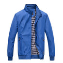 Autumn winter Men Jacket Windbreaker Male Overcoat Casual Solid color Jacket Slim Fit Men Windproof Jacket Coat size 6XL 7XL 8XL