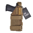 OneTigris Tactical Gun Holster Molle Modular Belt Pistolenholster für Rechtshänder Glock 17 19 22 23 31 32 34 35