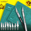 Juego de cuchillos y tablas de cortar profesionales de alta calidad, herramientas manuales para papel, escultura de madera, modelo de borrador, cuchillos afilados