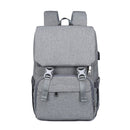 Diaper Bag Backpack for Mom 2022 USB Maternity Baby Care Nappy Nursing Bags Fashion Travel Diaper Backpack for Stroller Kit
