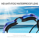 COPOZZ Myopia Swimming Goggles Men Women Adult 0 -1.5 to -8 Double Anti fog UV Protecion Swimming Glasses Pro Diopter Zwembril