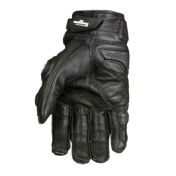 Hombres Mujeres 4 Temporada Conducción Supertech Negro / Blanco Motocicleta Guantes de cuero Guante de carreras Moto Cuero de vaca bicicleta de carreras caballero