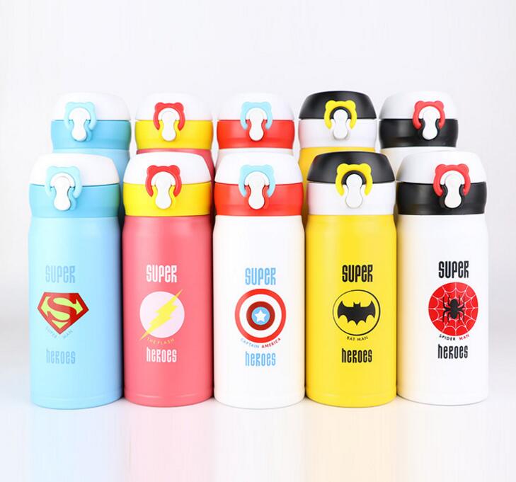 350/500 ML Cute Cartoon Garrafa Termica Thermobecher Thermos Edelstahl Isolierflasche für Kinder Mädchen Männer Wasserflasche