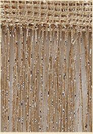 3x2.6m String Curtain Shiny Tassel Line Curtains Window Door Divider Drape Living Room Decor Valance