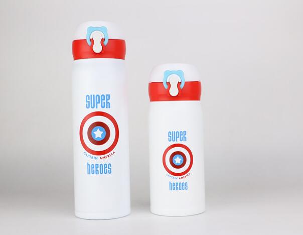 350/500 ML Cute Cartoon Garrafa Termica Thermobecher Thermos Edelstahl Isolierflasche für Kinder Mädchen Männer Wasserflasche