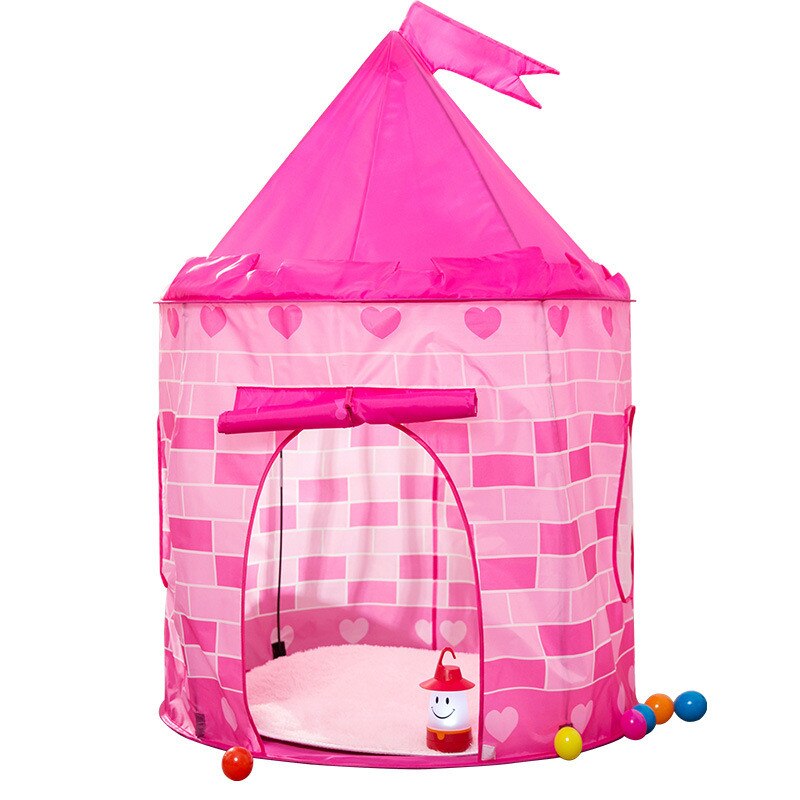 7 Styles Princess Prince Play Tent Portable Foldable Tent Children Boy Castle Play House Kids Outdoor Toy Tent