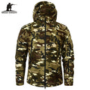 Mege Brand Autumn Winter Military Fleece Camouflage Tactical Men&