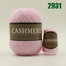 (300g/lot) 6+6 Worsted Cashmere Wool For Knitting Hand Yarn Erdos Machine Knitting Cashmere Knitting Weaving Yarn Free Needles