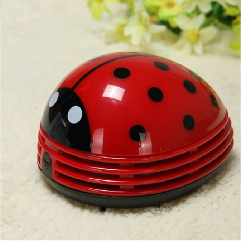 Mini Ladybug Desktop Couchtisch Staubsauger Staubsammler für Home Office