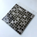Self-adhesive Kitchen Mosaic Tile Sticker Splashback Decoration Bathroom Adhesive Wall Vinyl Waterproof PVC Wallpaper Panel