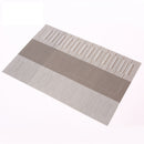 WHQ, 4 Uds., manteles individuales de 40x30cm de PVC, tapete para mesa de comedor, almohadillas para cuencos de disco, posavasos, mantel impermeable, almohadilla antideslizante moderna